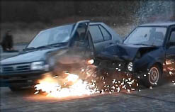 Car-Stunt for den TV-Broadcaster "MBC&nbsp;Action"
